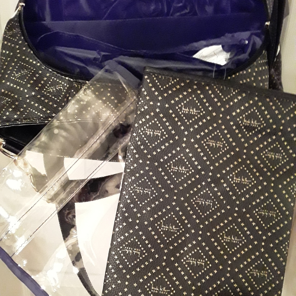 Nicole Miller New York tote diaper bag - Picture 3 of 8